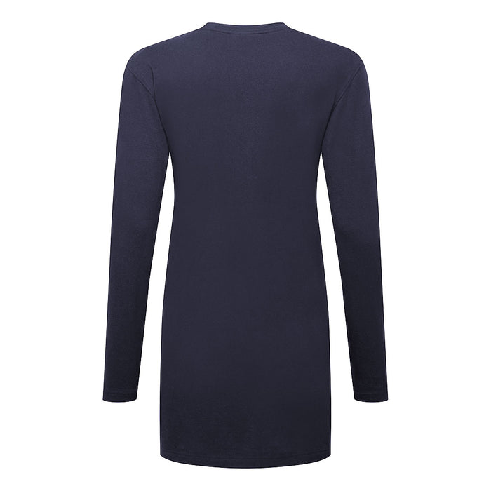 Portwest B194 - Women's Cotton Modesty T-Shirt L/S - Navy