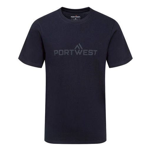 Portwest B198 - Portwest Cotton T-Shirt S/S - Navy