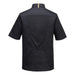 Portwest C739 - Chef's Mesh Air Pro Asymmetrical Jacket S/S - Black