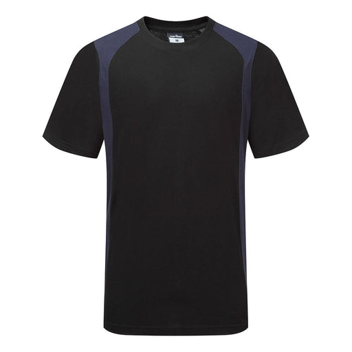 Portwest CD811 - WX2 Eco T-Shirt S/S - Black/Navy