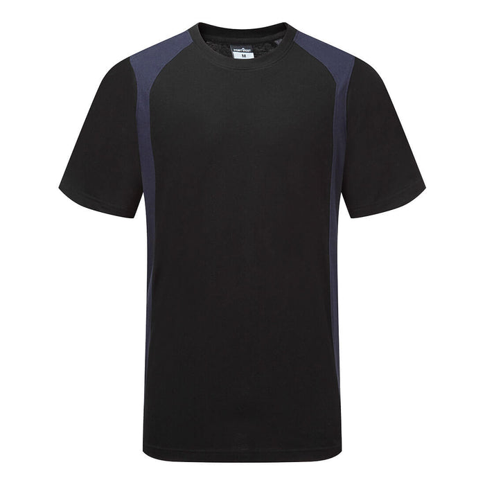 Portwest CD811 - WX2 Eco T-Shirt S/S - Black/Navy