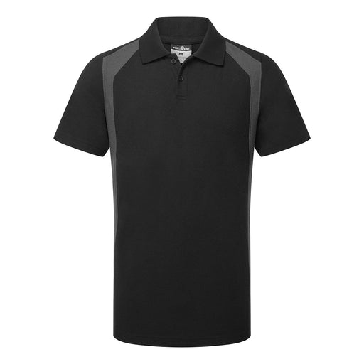 Portwest CD812 - WX2 Eco Polo Shirt S/S - Black/Grey