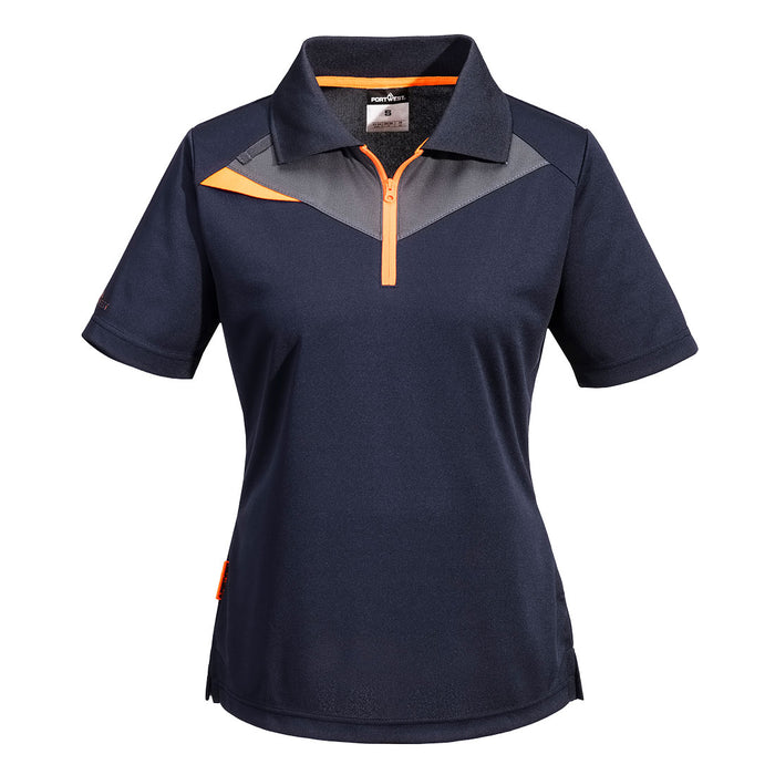 Portwest DX409 - DX4 Women's Polo Shirt S/S - Navy