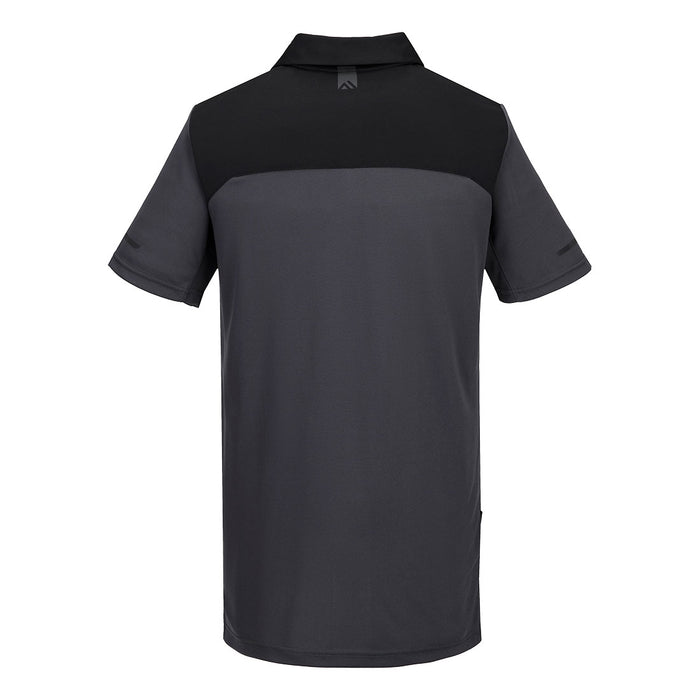 Portwest EV410 - EV4 Lightweight Polo Shirt S/S - Metal Grey