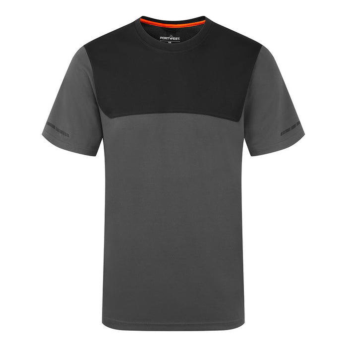 Portwest EV411 - EV4 Lightweight T-Shirt S/S - Metal Grey