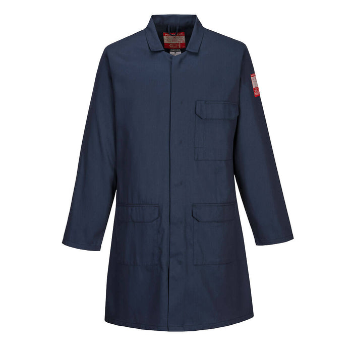 Portwest FR34 - Bizflame Work Lightweight FR Coat - Navy