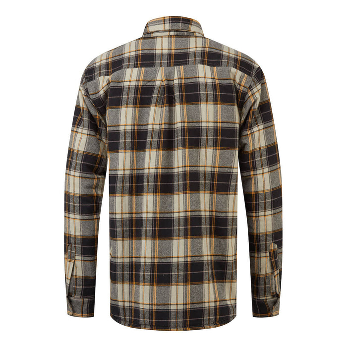 Portwest KA313 - KA3 Sherpa Lined Check Shirt - Black