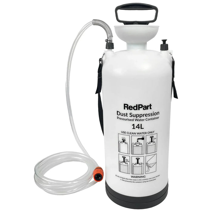 RedPart 14L DUST SUPRESSION WATER BOTTLE ASSEMBLY WITH BASE FITS STIHL & HUSQVARNA M5485