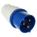 RedPart 240V 16AMP (BLUE) PLUG Z9204/16A