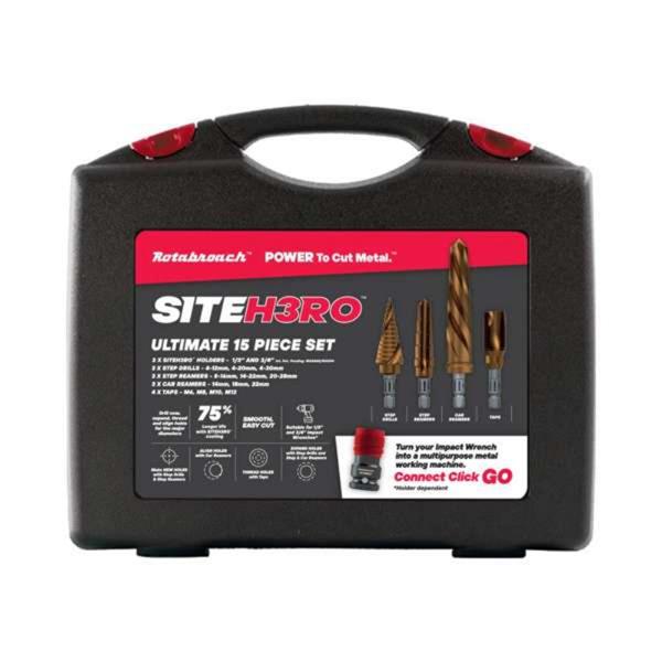 Rotabroach Rotabroach SITEH3RO Ultimate Metric 15 Piece Kit SHR1-DEF