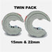 Rothenberger Rothenberger PRO-CUT Copper Tube Cutter Twin Pack 15 + 22mm 1000005177