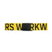 Snickers Snickers 9004 0604 Logo Belt - Yellow/Black 9004-0604