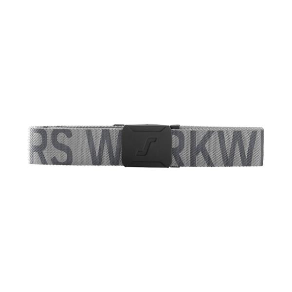 Snickers Snickers 9004 1858 Logo Belt - Grey/Steel Grey 9004-1858