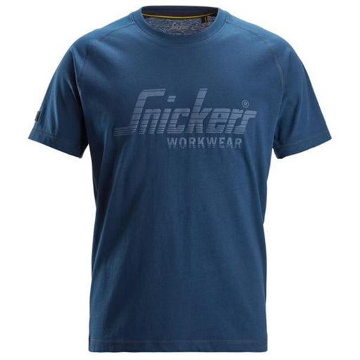 Snickers Snickers 2590 Logo T-Shirt- Deep Blue