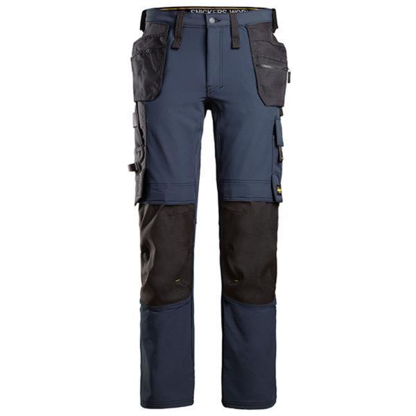 Snickers Snickers 6271 AllroundWork, FULL Stretch Trousers Holster Pockets - Navy/Black