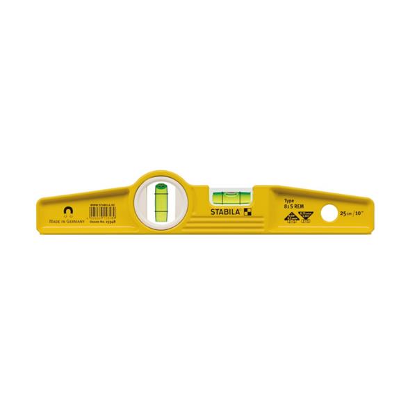 Stabila Stabila (81S REM) 250mm 10'' 2 VIAL MAGNETIC LEVEL 15348 - EHTLVS-15348 15348
