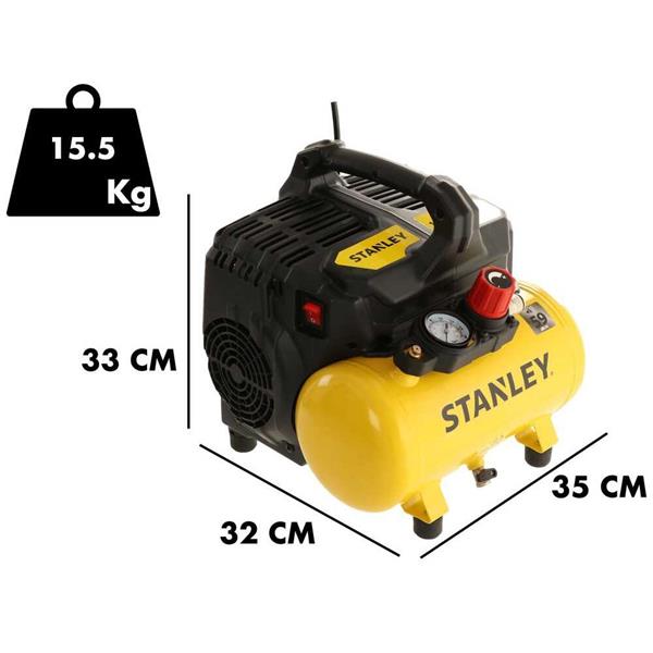 Stanley Stanley 6L 1HP Compact Air Compressor 240V B2BE104STN703