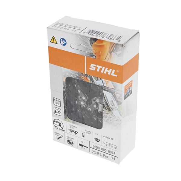 Stihl Stihl Stihl 18 inch .325 (MS261/271) New RS Pro - Chainsaw Cut Chain - 36900000074 - 74 Drive Links 36900000074