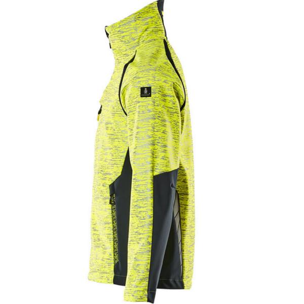 Toolfix Mascot Softshell Jacket with Reflectors Yellow/Dark Navy – 19202-291-17010