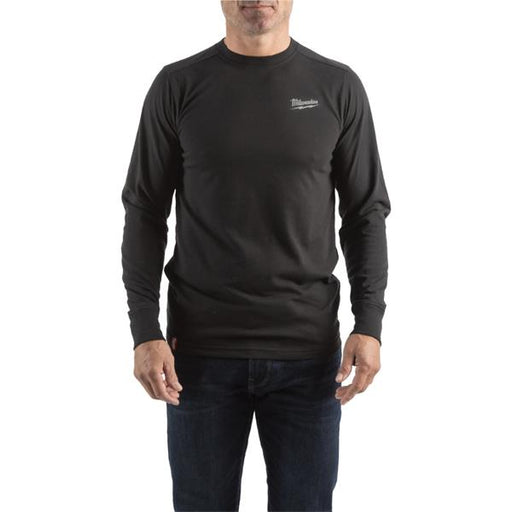 Toolfix Milwaukee Hybrid Work Long Sleeve T-Shirt Black – 4932492983