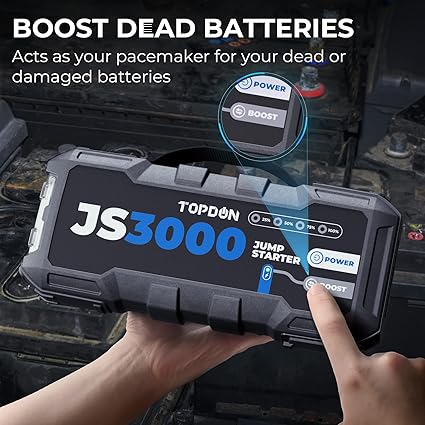 Topdon TOPDON JS3000 12V 3000A Battery Booster Jump Pack