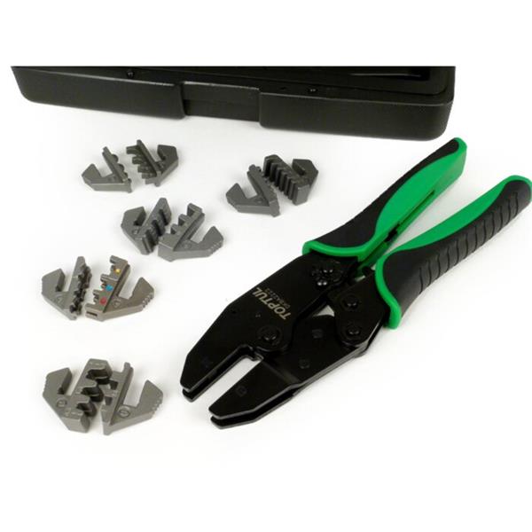 Toptul Toptul 6pc Quick change Ratchet Crimping Tool Kit GAAI0605