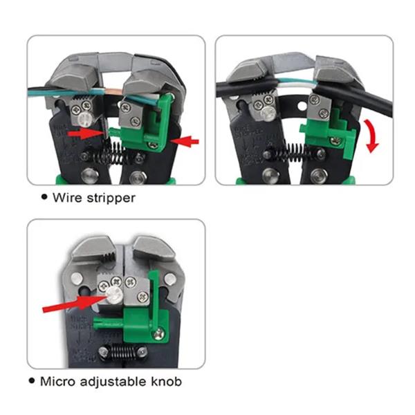 Toptul Toptul Heavy Duty Self Adjusting Wire Stripper DKAA2226