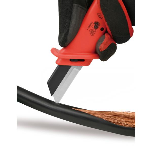 Toptul Toptul VDE Insul. Cable Knife with Replaceable Blade SFAC5018