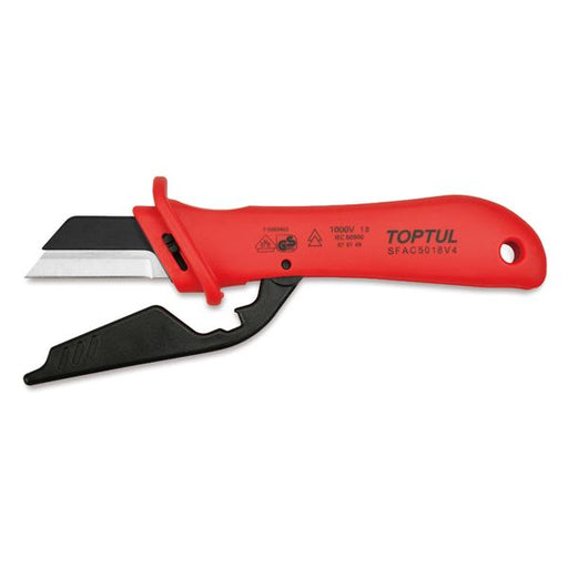 Toptul Toptul VDE Insul. Cable Knife with Replaceable Blade SFAC5018