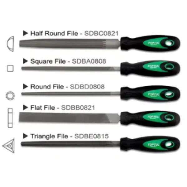 Toptul Toptul 4Pc File Set GBAR0401