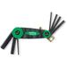 Toptul Toptul 7 Piece Folding Hex key set 2.5-10mm AGFB0703