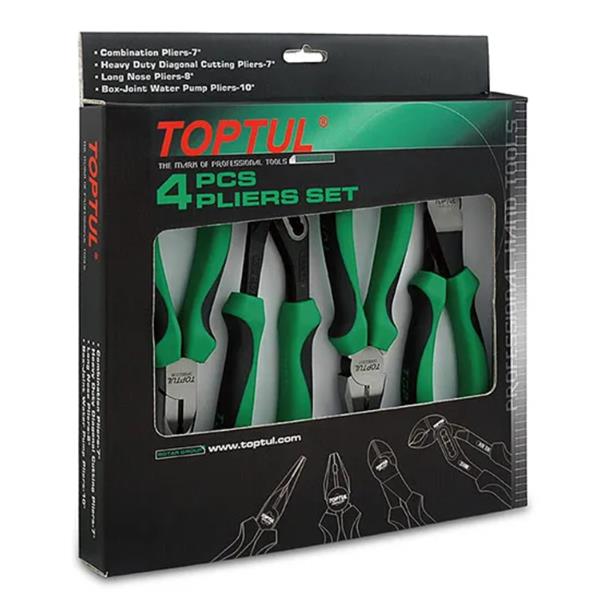 Toptul Toptul 4pc Pliers Set GAAE0402