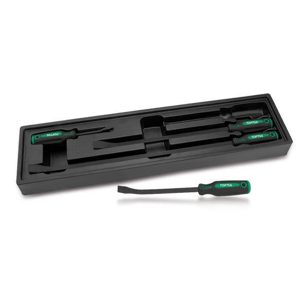 Toptul Toptul 4PCS Mechanic Pry Bar Set 8", 12", 18", 24" JGAT0402