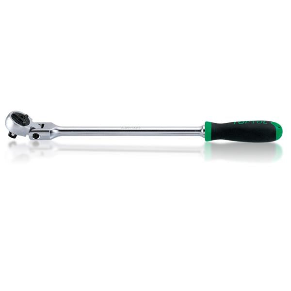 Toptul Toptul CJKN0818 Swivel Long Flexible Ratchet Handle 1/4" CJKN0818