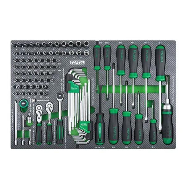 Toptul Toptul 448Pc W/8-Drawer Tool Trolley QGE4480
