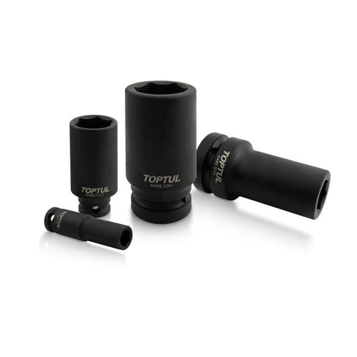Toptul Toptul 1/2" Dr Deep impact socket 6pt (10-41mm)