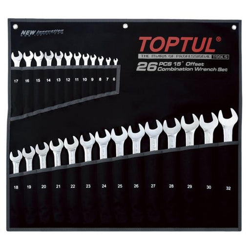 Toptul Toptul Comb Spanner set 26Pc 6-32mm GPAB2602
