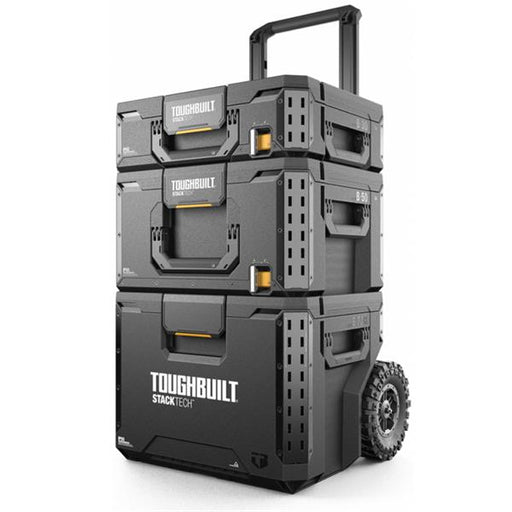 Toughbuilt Toughbuilt StackTech 3PC Rolling Tool Box Set TB-B1S3-B-70R TB-B1S3-B-70R