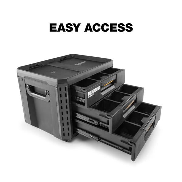 Toughbuilt Toughbuilt StackTech XL 3-Drawer Tool Box TB-B1-D-70-3 TB-B1-D-70-3