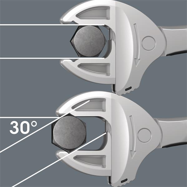 WALSHPLANT.IE Wera Joker Self-Setting Spaner 2 in 1 Set, XL & XXL (2 Pieces) WER-05343820001
