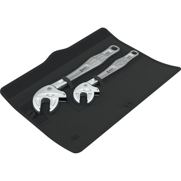 WALSHPLANT.IE Wera Joker Self-Setting Spaner 2 in 1 Set, XL & XXL (2 Pieces) WER-05343820001