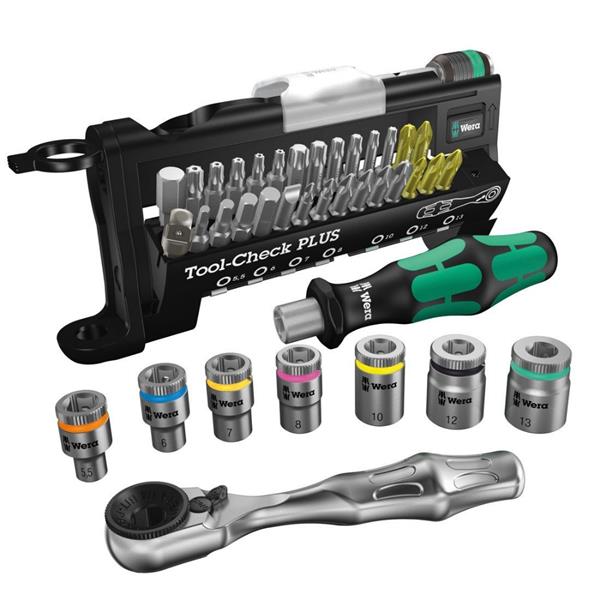 Wera Wera Tool-Check PLUS 39 Piece Bit Set with Knee Pad – 05134544001 WER-05134544001
